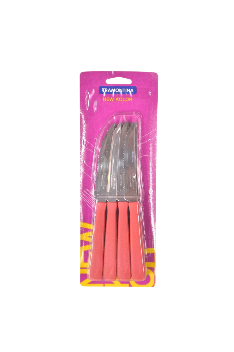 CUCHILLO NEW KOLOR ROJO DOC CH 23160/974