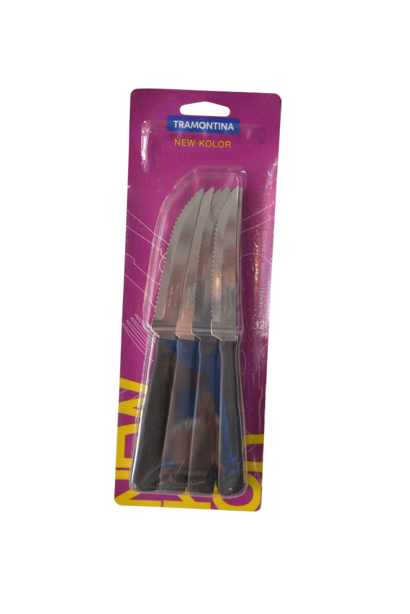 CUCHILLO NEW KOLOR NEGRO DOC CH 026